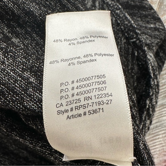 Aritzia-tyra tulip heather black mini skirt (Size:Small) - Picture 7 of 8